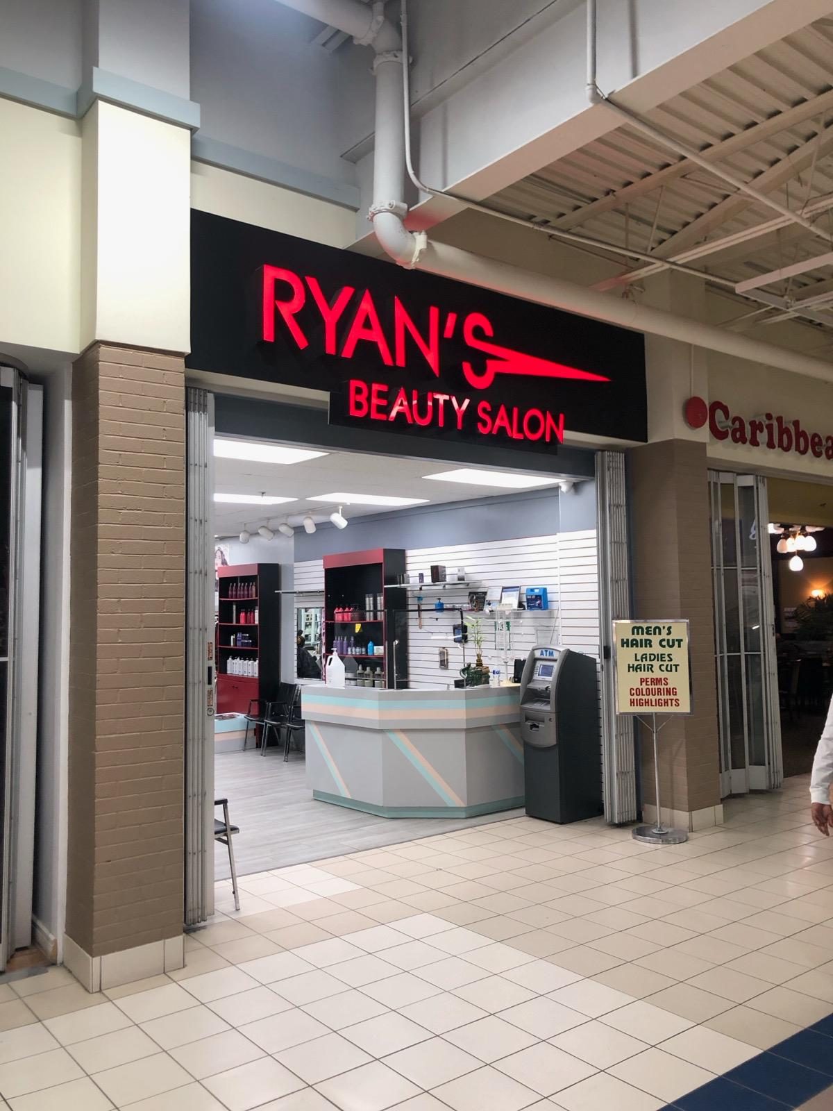 Ryan's Beauty Salon entrance, 1530 Albion Rd, Etobicoke